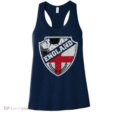 Cool England Soccer Shield Women's Tank Top