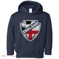Cool England Soccer Shield Toddler Hoodie thumb 0