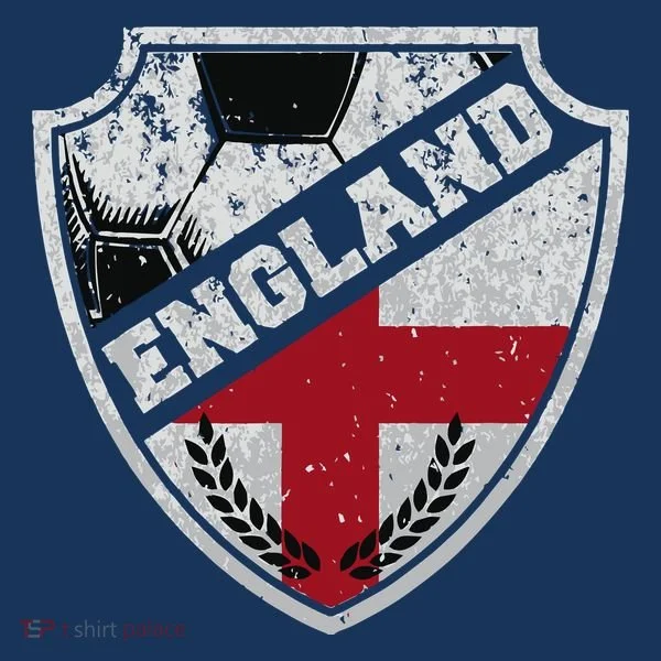 Cool England Soccer Shield Toddler Hoodie