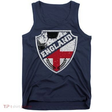 Cool England Soccer Shield Tank Top