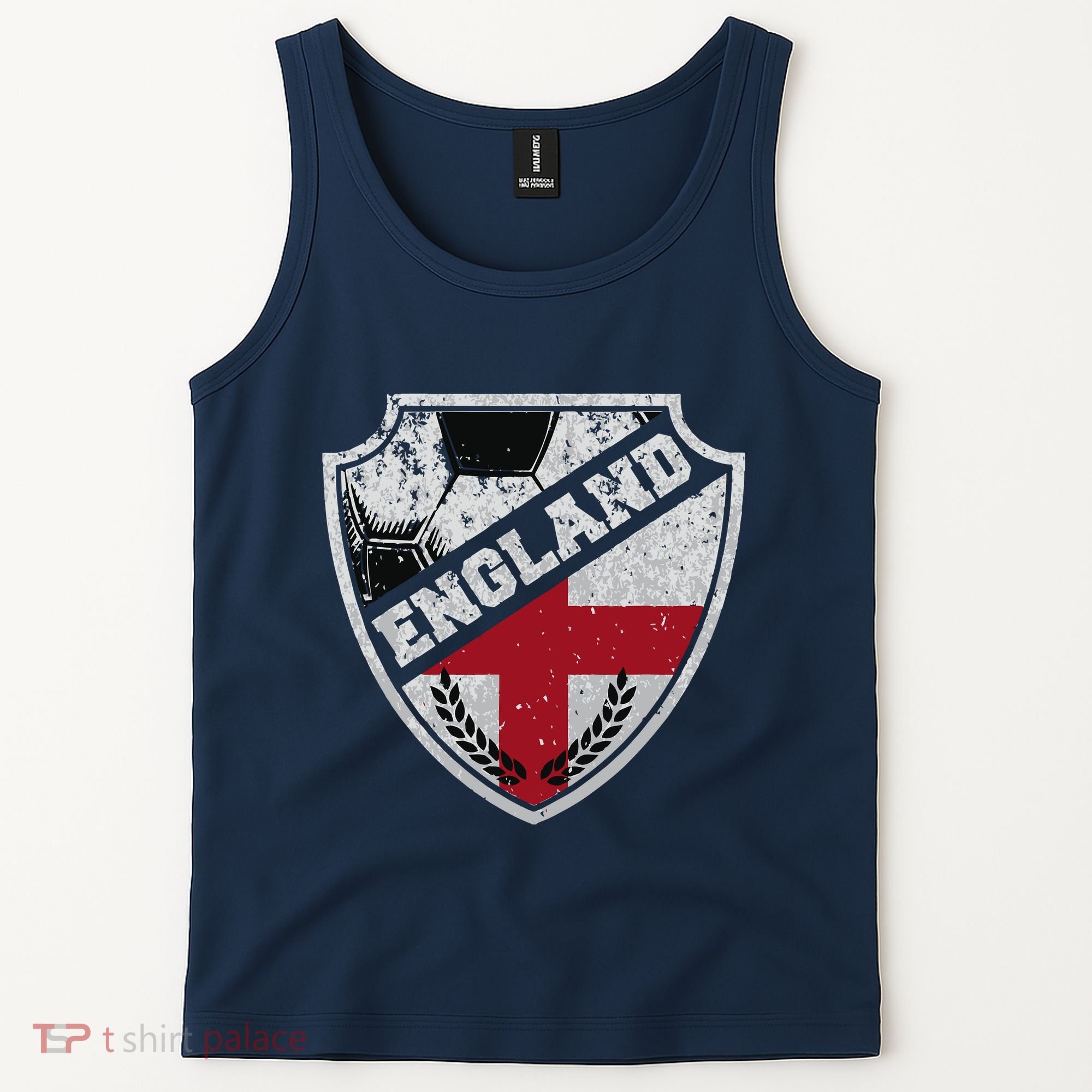 Cool England Soccer Shield Tank Top