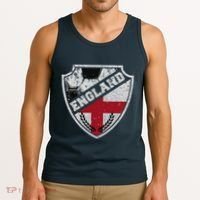 Cool England Soccer Shield Tank Top thumb 3