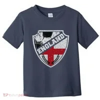 Cool England Soccer Shield Toddler T-Shirt thumb 0