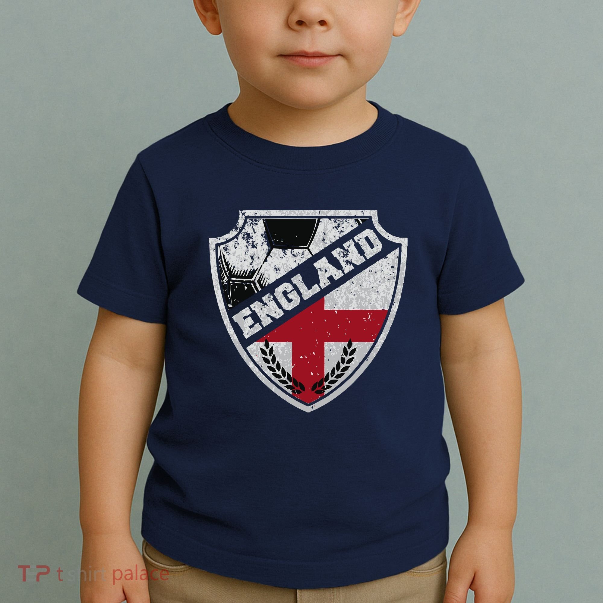Cool England Soccer Shield Toddler T-Shirt