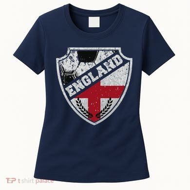 Cool England Soccer Shield Women's T-Shirt