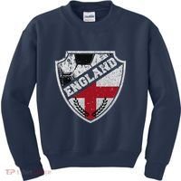 Cool England Soccer Shield Kids Sweatshirt thumb 0
