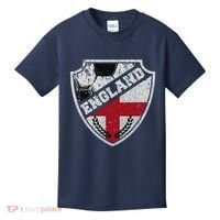 Cool England Soccer Shield Kids T-Shirt thumb 0