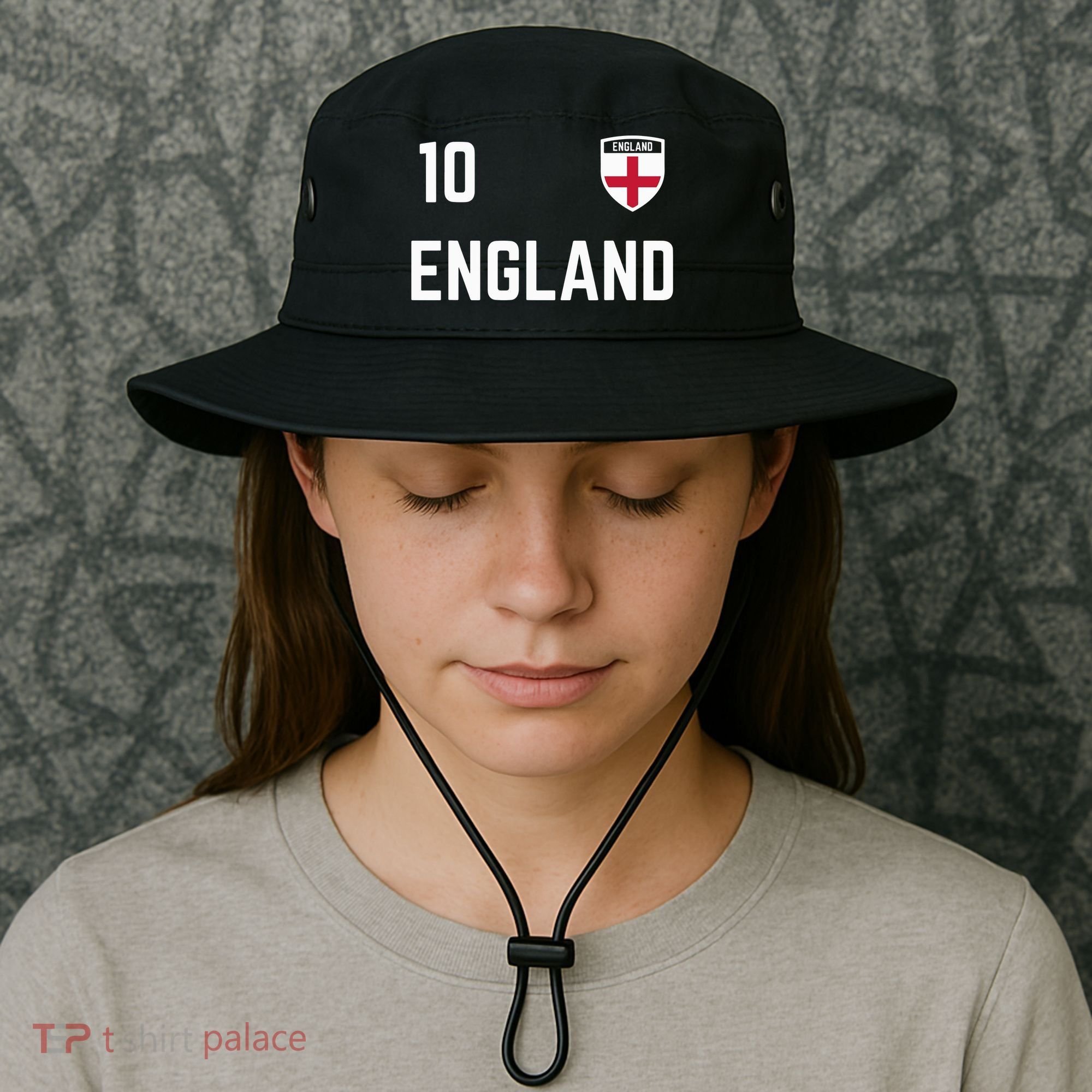 Cool England Soccer Jersey 10 Bucket Hat