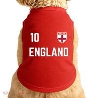 Cool England Soccer Jersey 10 Doggie Tank thumb 0