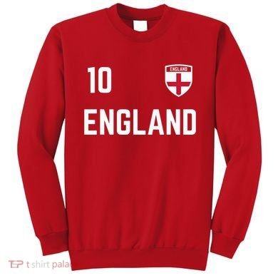 Cool England Soccer Jersey 10 Sweatshirt