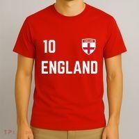 Cool England Soccer Jersey 10 T-Shirt thumb 3
