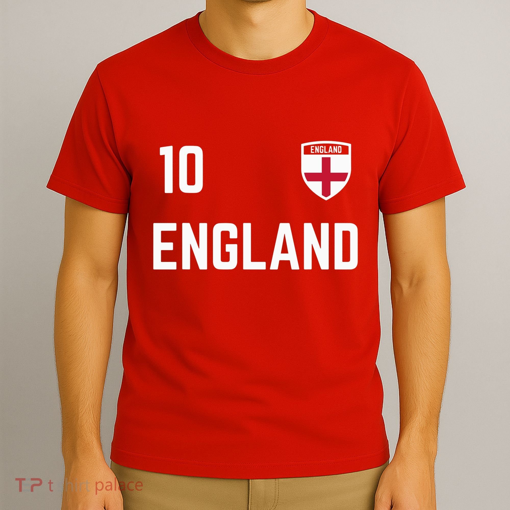 Cool England Soccer Jersey 10 T-Shirt