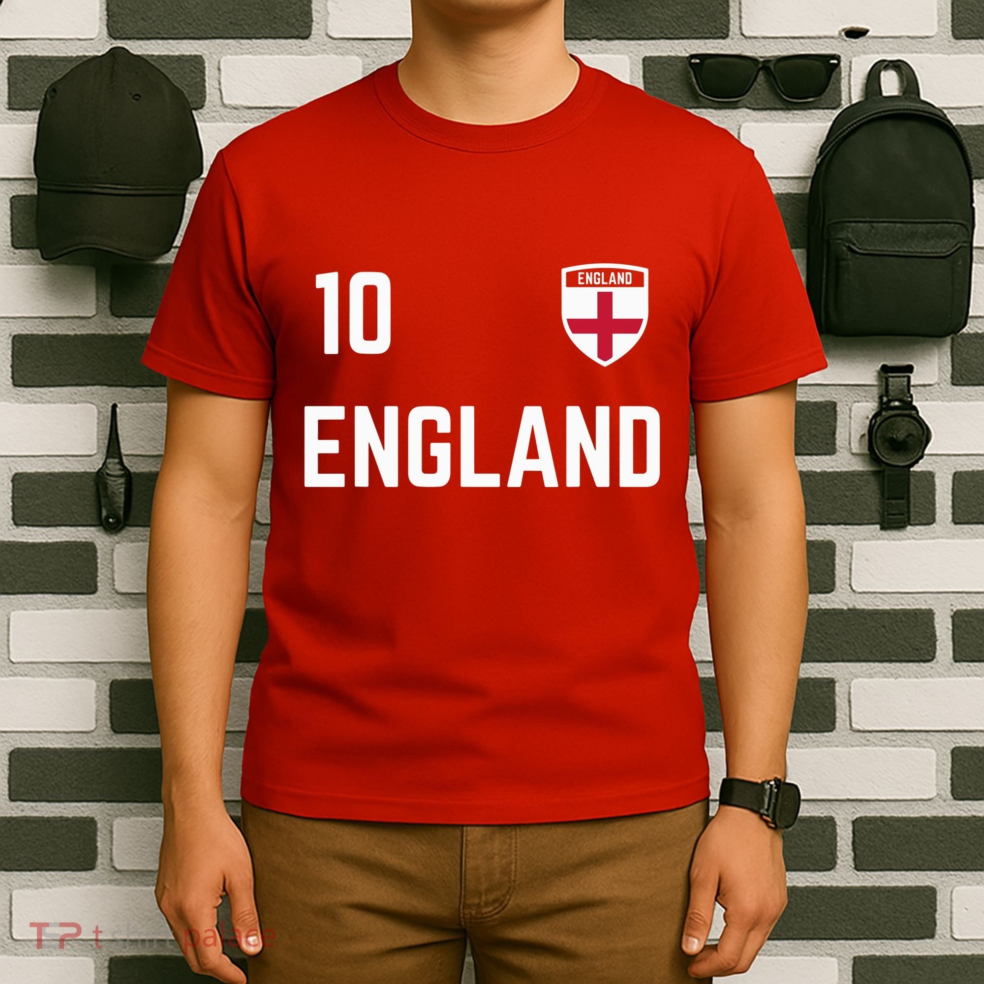 Cool England Soccer Jersey 10 T-Shirt