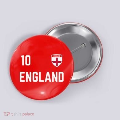 Cool England Soccer Jersey 10 Button