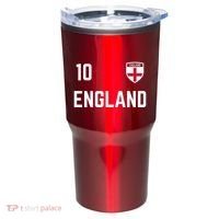 Cool England Soccer Jersey 10 Tumbler thumb 0