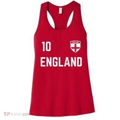 Cool England Soccer Jersey 10 Women's Tank Top
