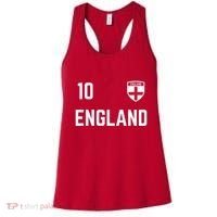 Cool England Soccer Jersey 10 Women's Tank Top thumb 0