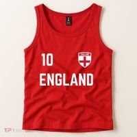 Cool England Soccer Jersey 10 Tank Top thumb 2