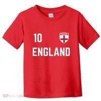 Cool England Soccer Jersey 10 Toddler T-Shirt thumb 0