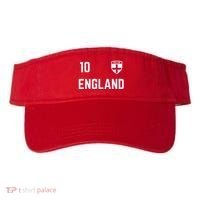 Cool England Soccer Jersey 10 Visor thumb 0