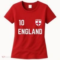Cool England Soccer Jersey 10 Women's T-Shirt thumb 0