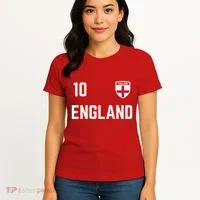 Cool England Soccer Jersey 10 Women's T-Shirt thumb 4