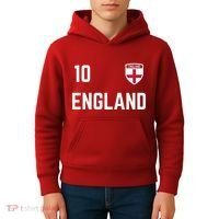 Cool England Soccer Jersey 10 Kids Hoodie thumb 4