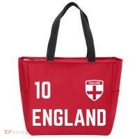 Cool England Soccer Jersey 10 Tote Bag thumb 0