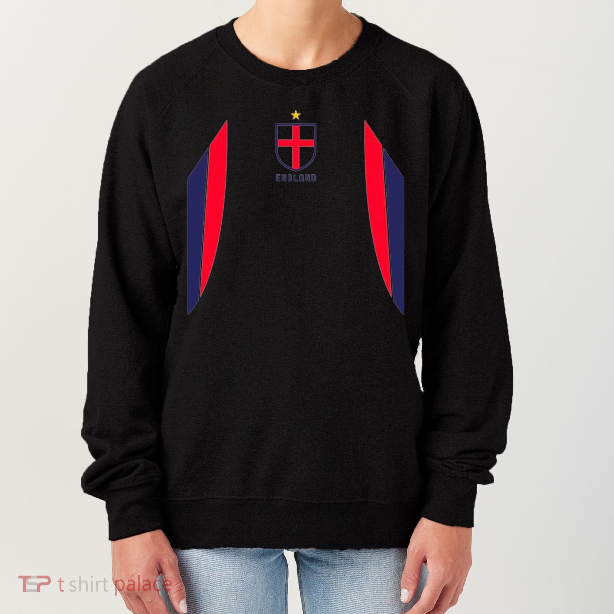 Cool England Soccer Jersey Women's Sweatshirt