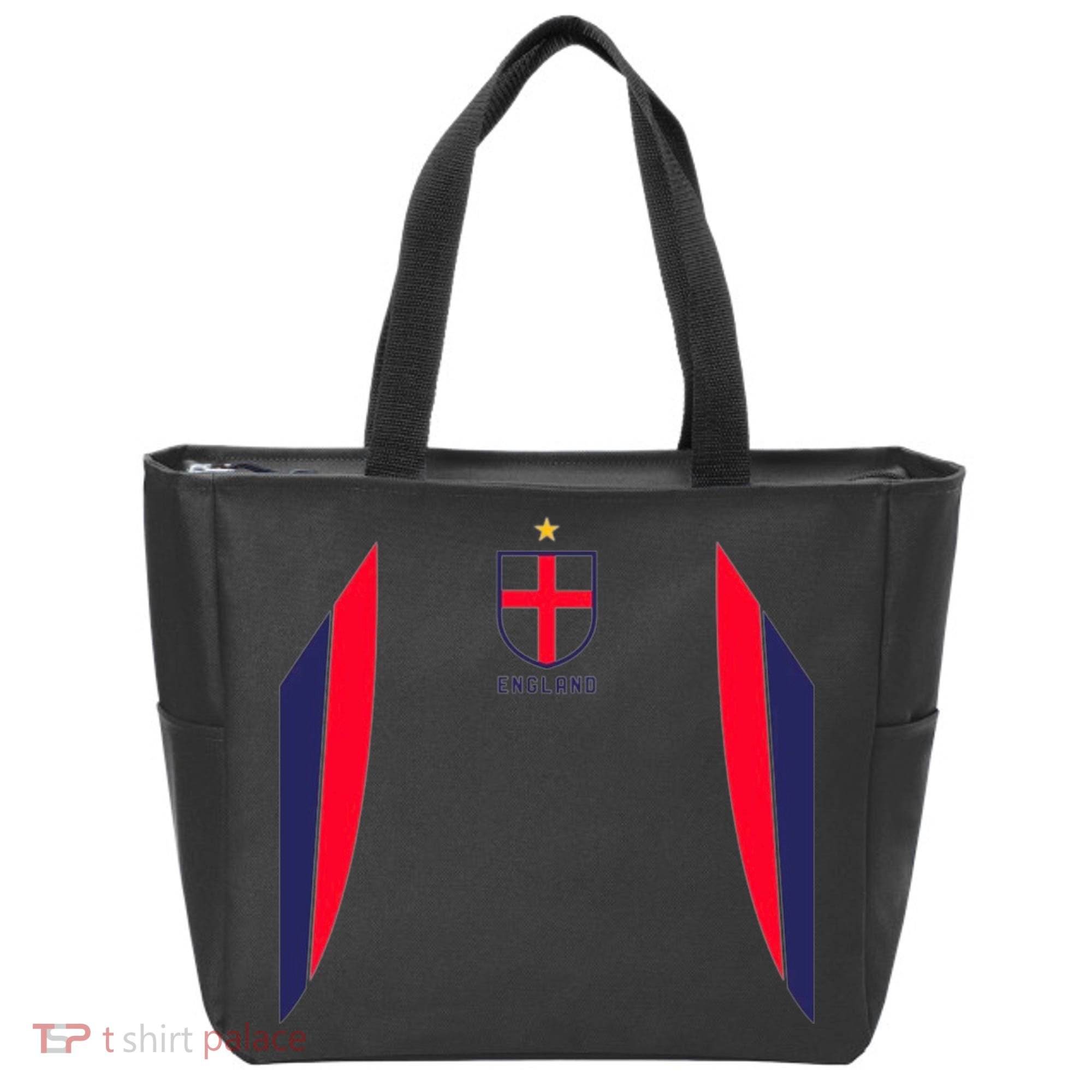 Cool England Soccer Jersey Tote Bag