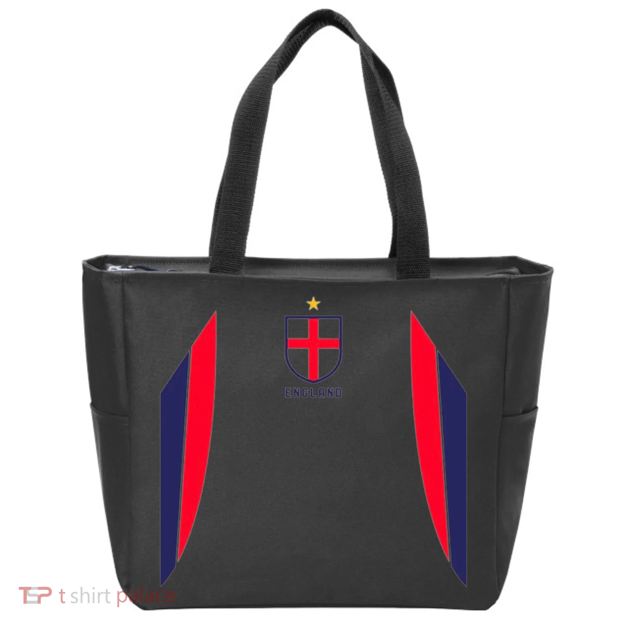 Cool England Soccer Jersey Tote Bag