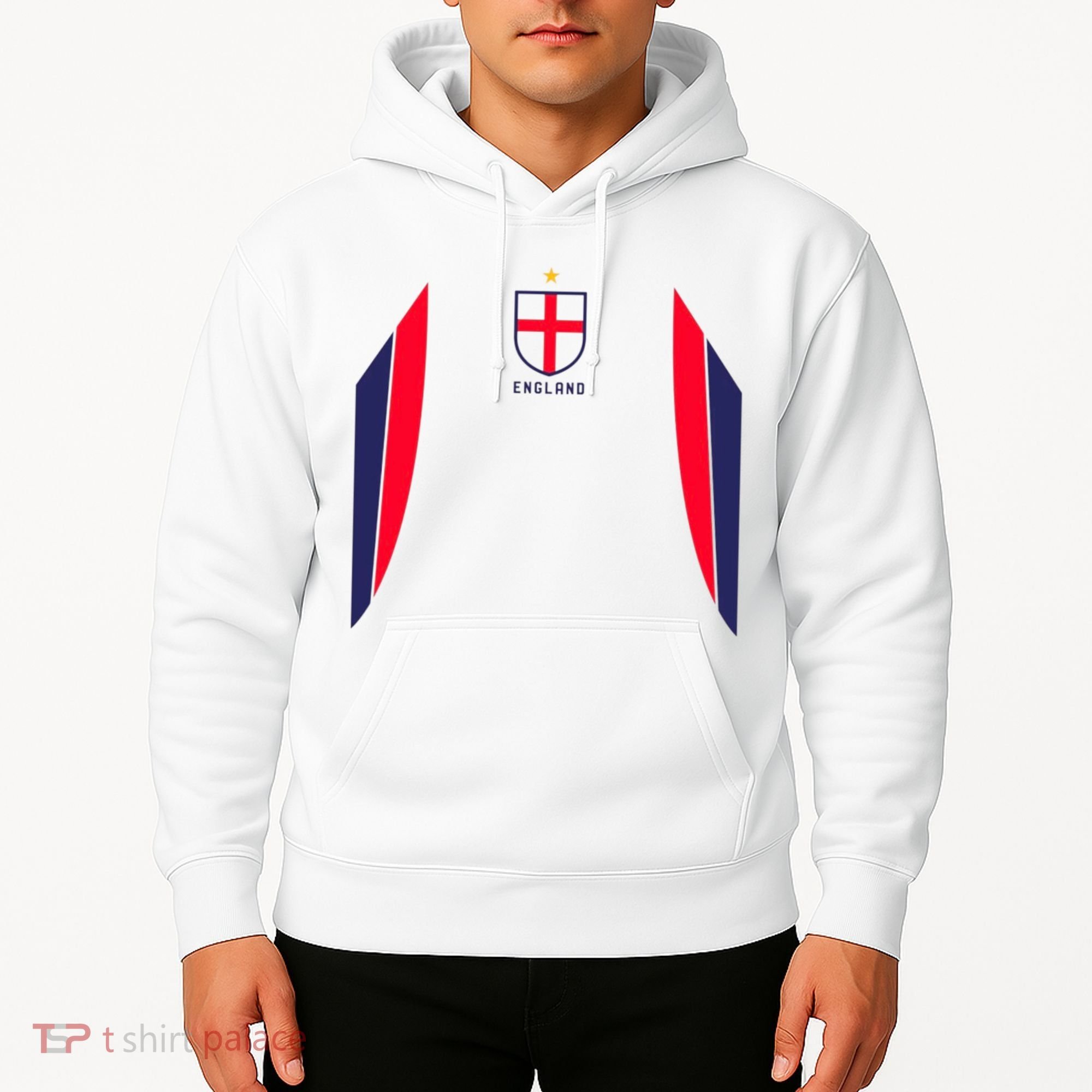 Cool England Soccer Jersey Hoodie