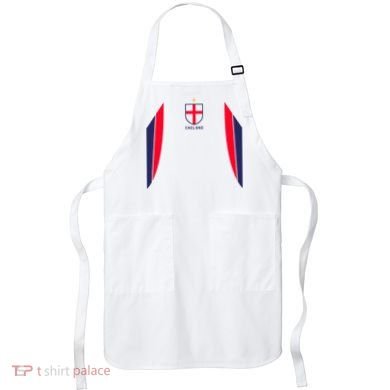 Cool England Soccer Jersey Apron