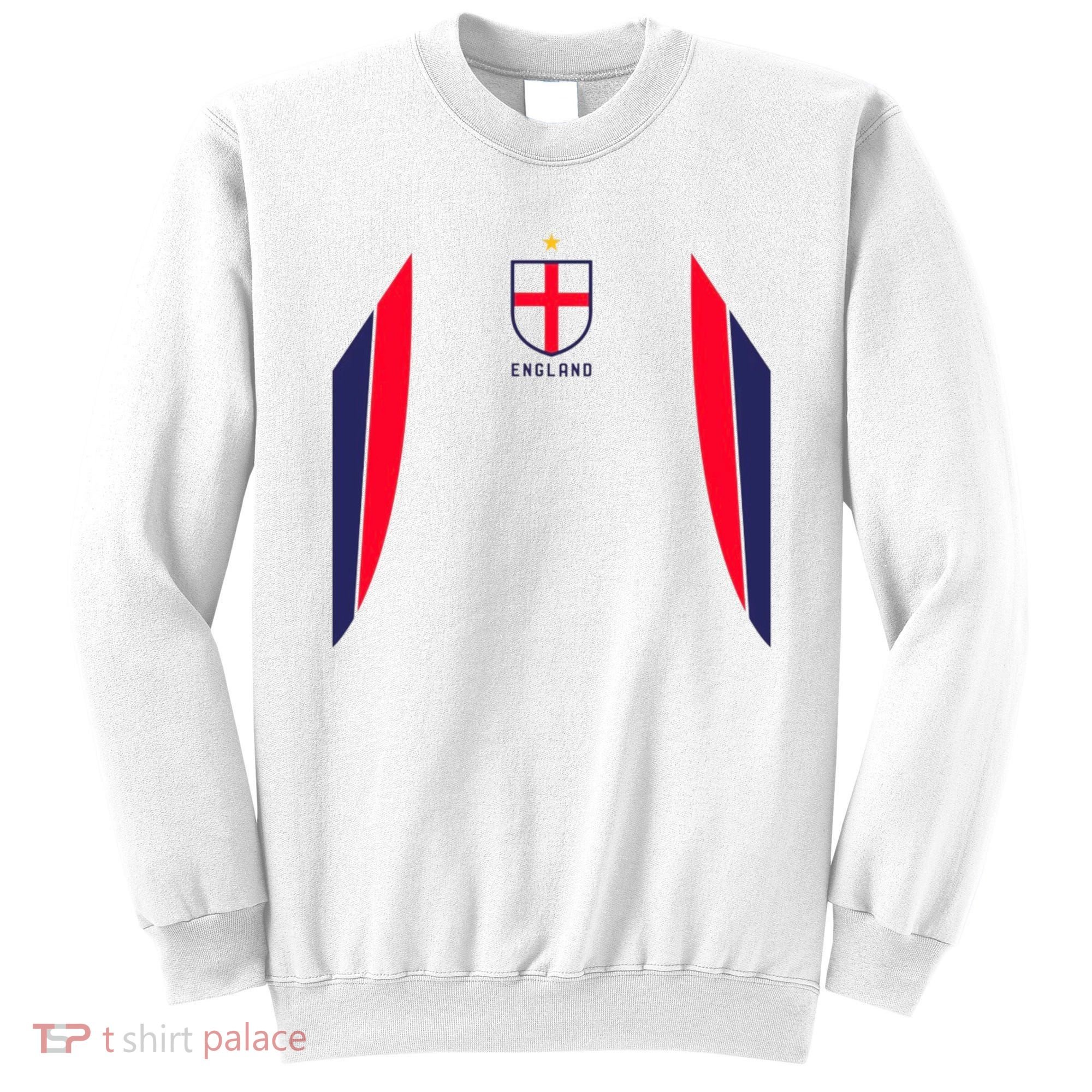 Cool England Soccer Jersey Sweatshirt