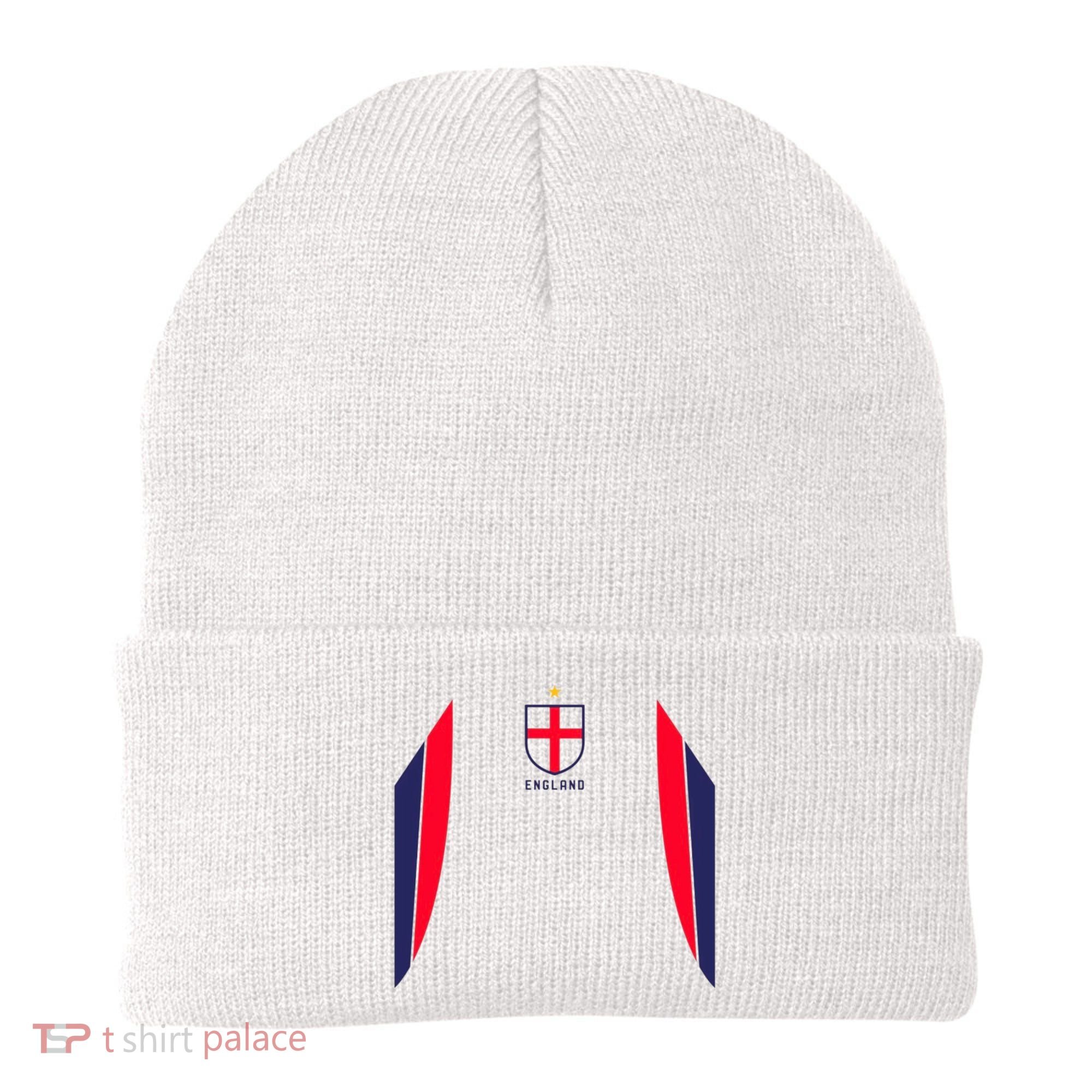 Cool England Soccer Jersey Beanie