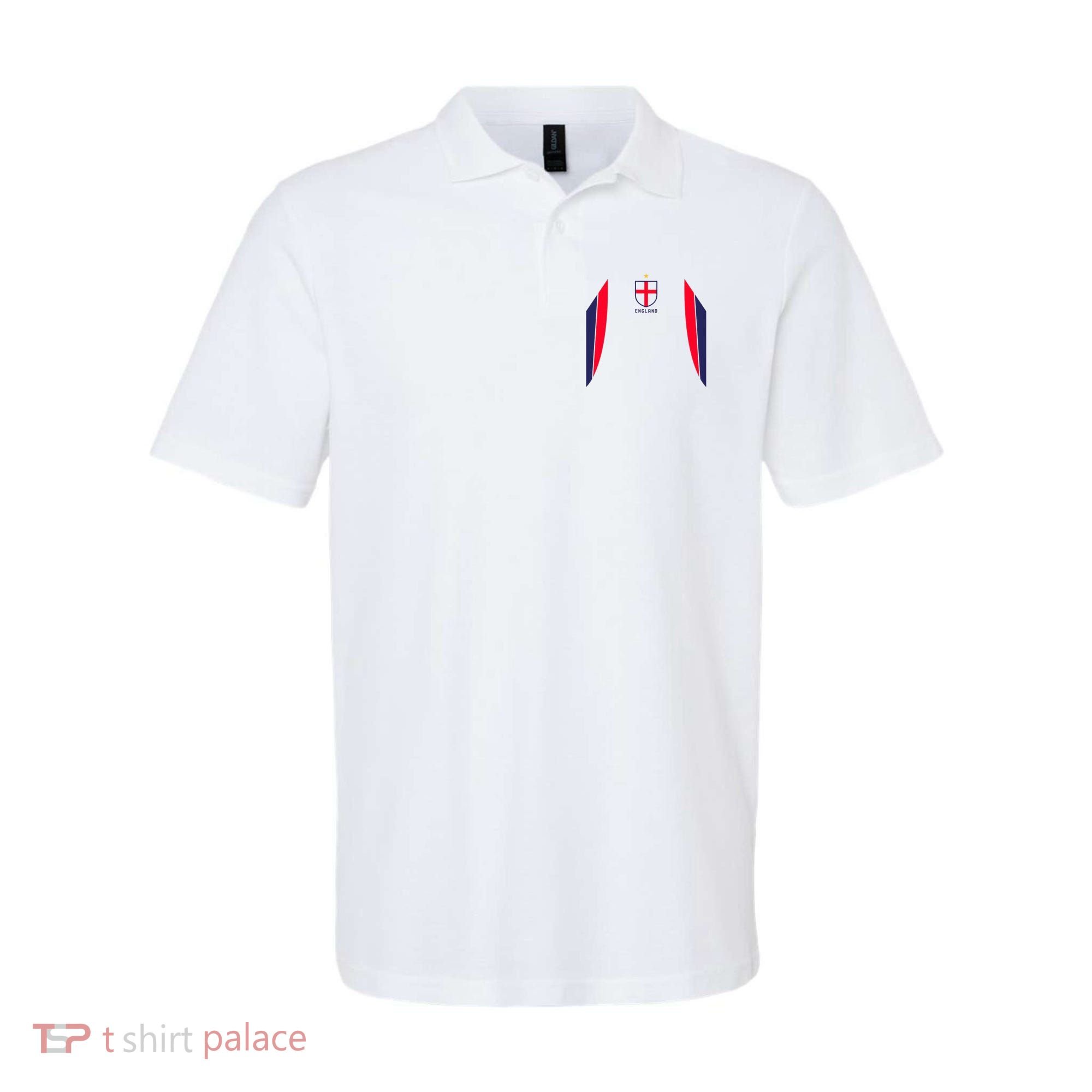 Cool England Soccer Jersey Polo