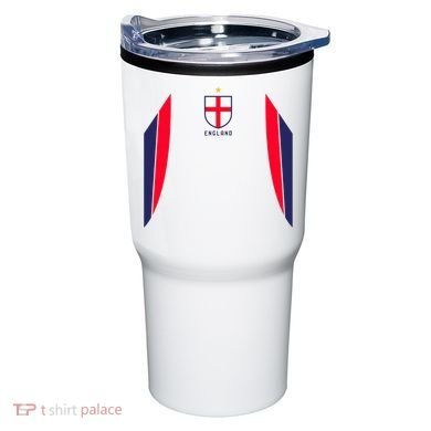 Cool England Soccer Jersey Tumbler