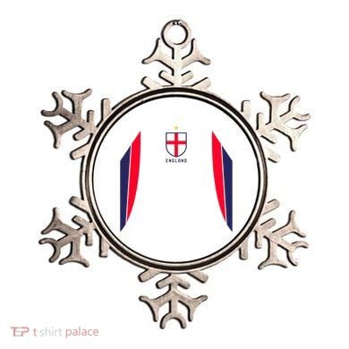 Cool England Soccer Jersey Ornament