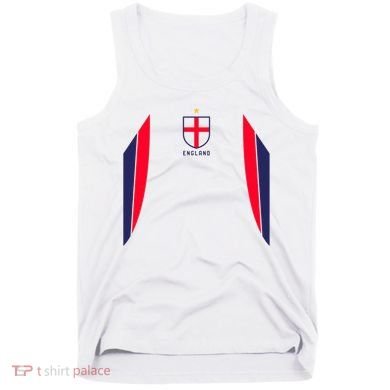 Cool England Soccer Jersey Tank Top