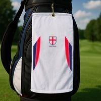 Cool England Soccer Jersey Golf Towel thumb 2