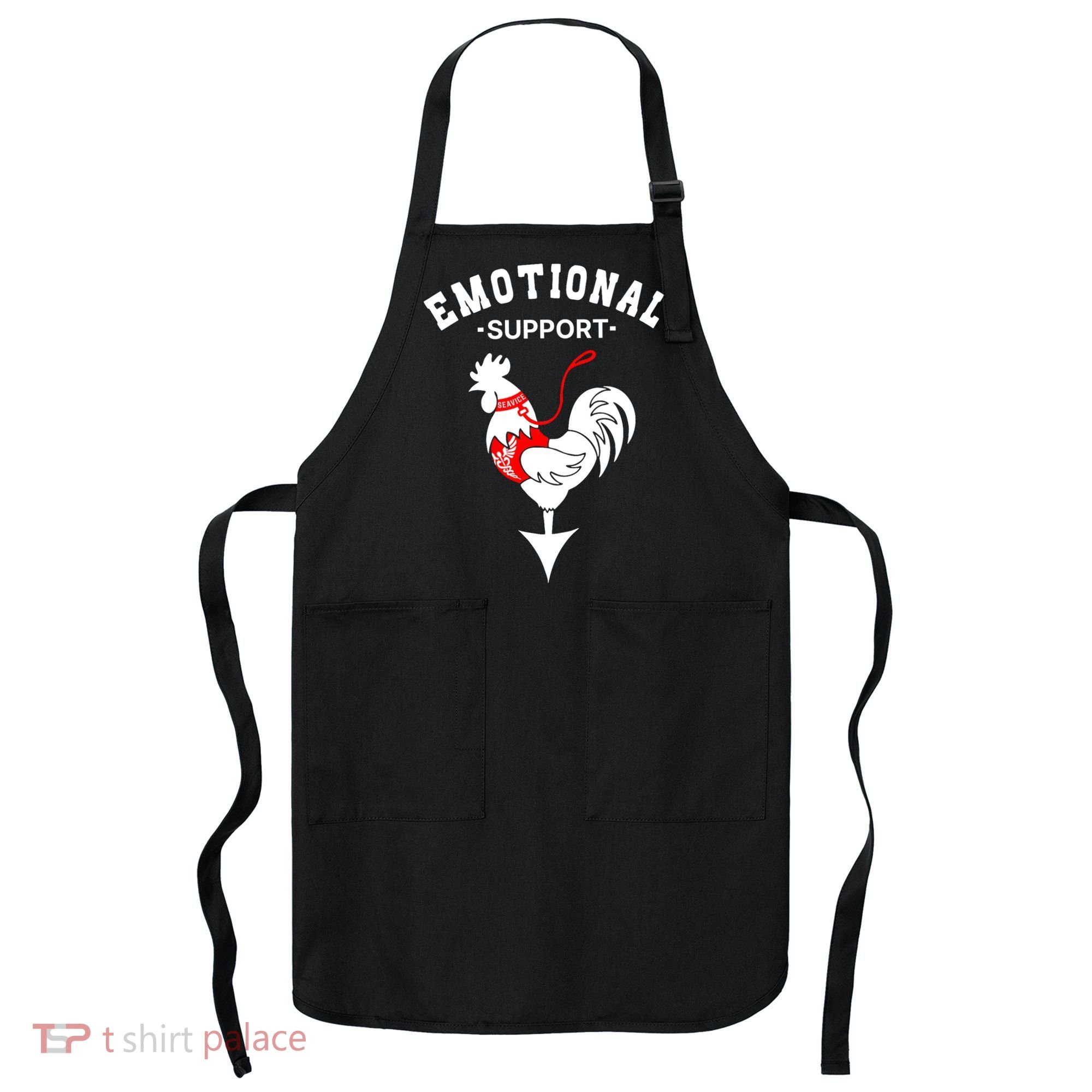 Chicken Emotional Support Cock Apron