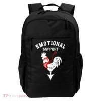 Chicken Emotional Support Cock Backpack thumb 0