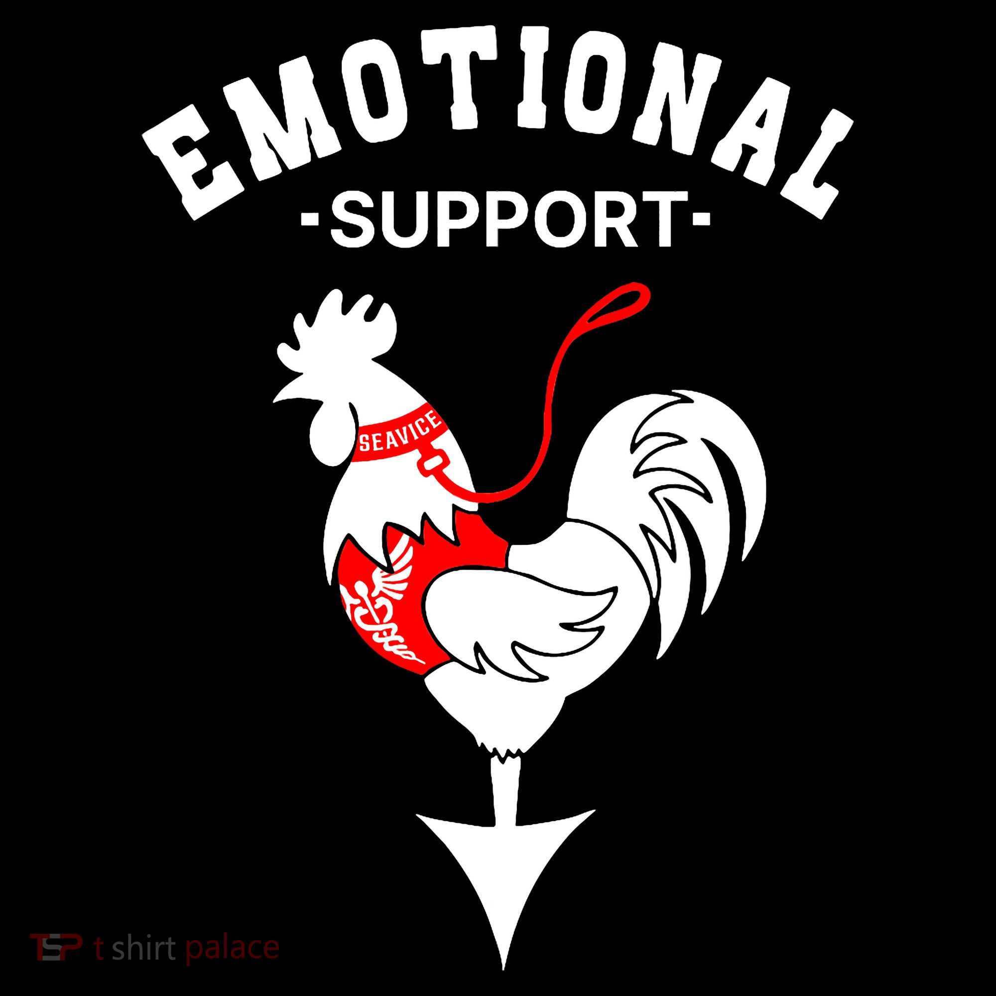 Chicken Emotional Support Cock Coffee Mug