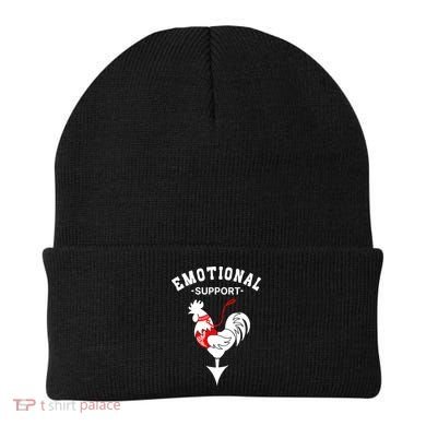 Chicken Emotional Support Cock Beanie