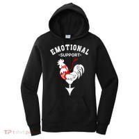 Chicken Emotional Support Cock Women's Hoodie thumb 0