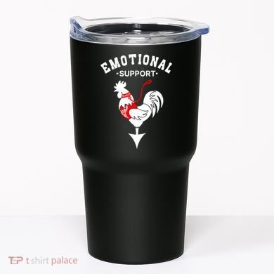Chicken Emotional Support Cock Tumbler