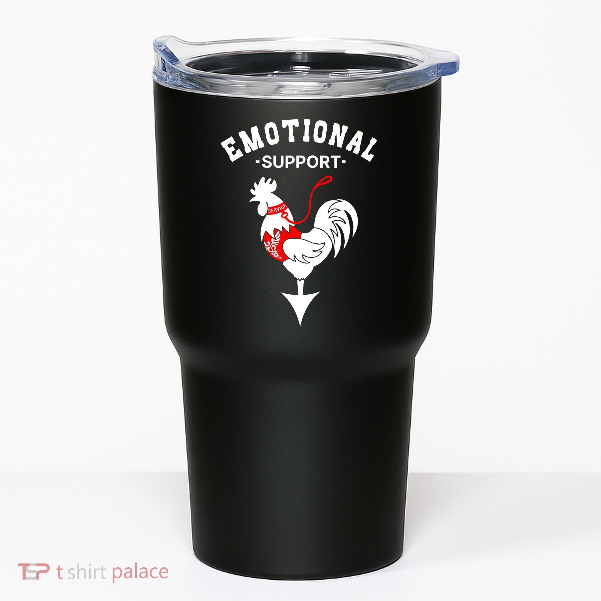 Chicken Emotional Support Cock Tumbler
