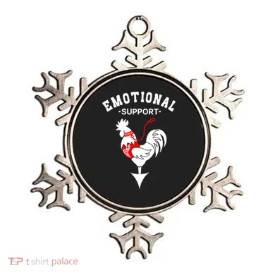 Chicken Emotional Support Cock Ornament