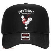 Chicken Emotional Support Cock Hat thumb 0
