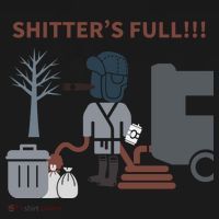 Cousin Eddie “Shitter’s Full” Doggie Tank thumb 4